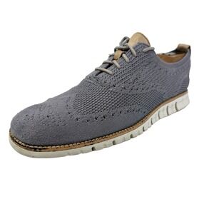 Mens Cole Haan ZeroGrand Wingtip Oxford Ironstone Style C24944 Size 9.5 Casual